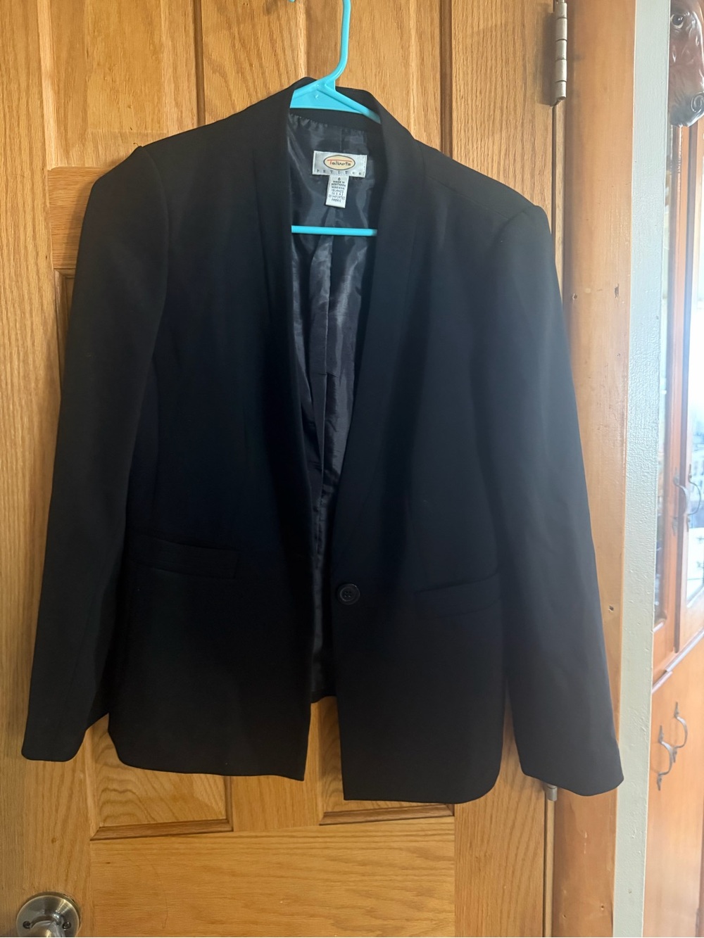 Classic Black womens Blazer - Single Button